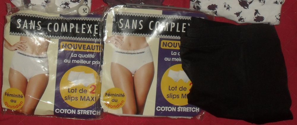 .Lot de 7 culottes grandes tailles NEUVES Vtements