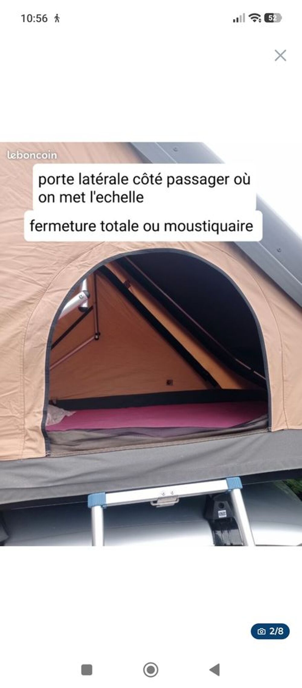 Tente de toit duo de Naitup Sports