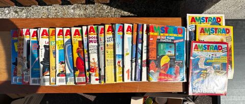 AMSTRAD MAGAZINE - lot 22 exemplaires 55 V�lizy-Villacoublay (78)
