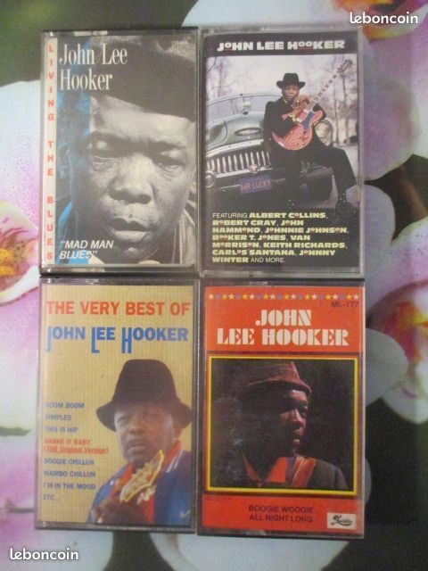 Cassettes audio John Lee Hooker 0 Hrouville-Saint-Clair (14)