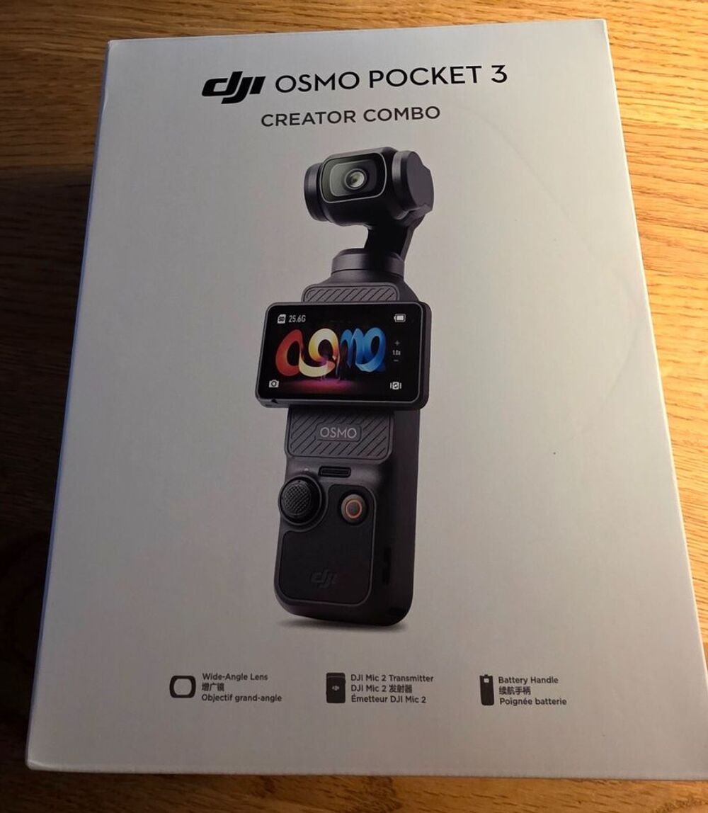 cam&eacute;ra DJI Pocket 3 Photos/Video/TV