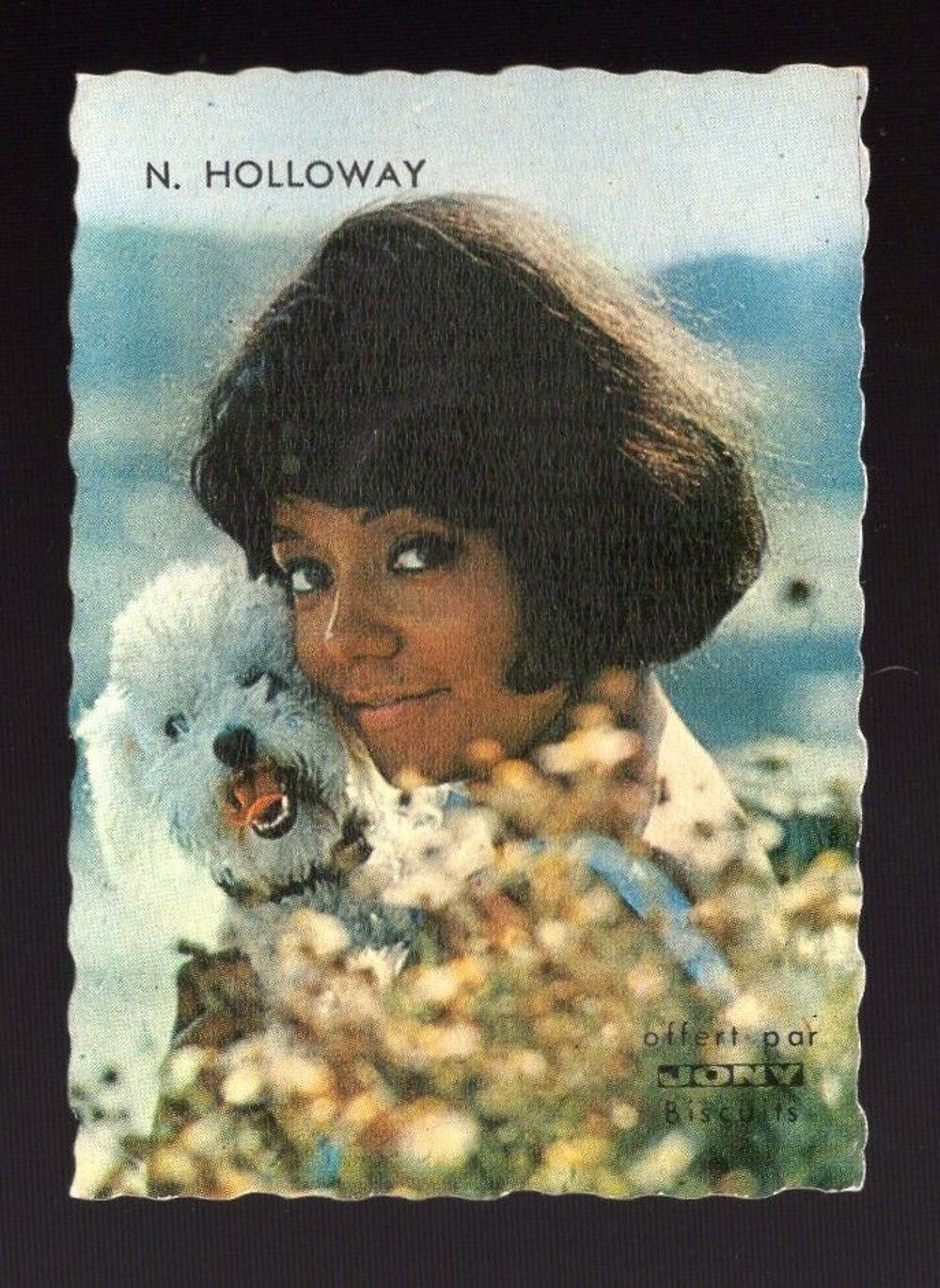 Carte Nancy HOLLOWAY - JONY Biscuits - petit format CD et vinyles