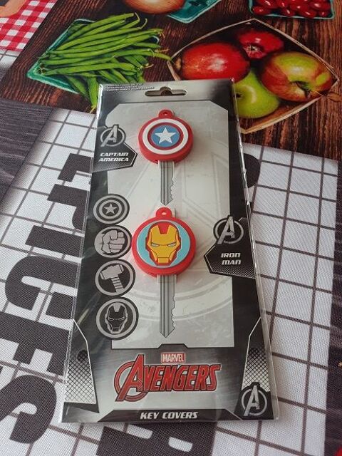 Duo prot�ge cl� Avengers Marvel comic DC s�rie TV film anime 4 F�ves (57)