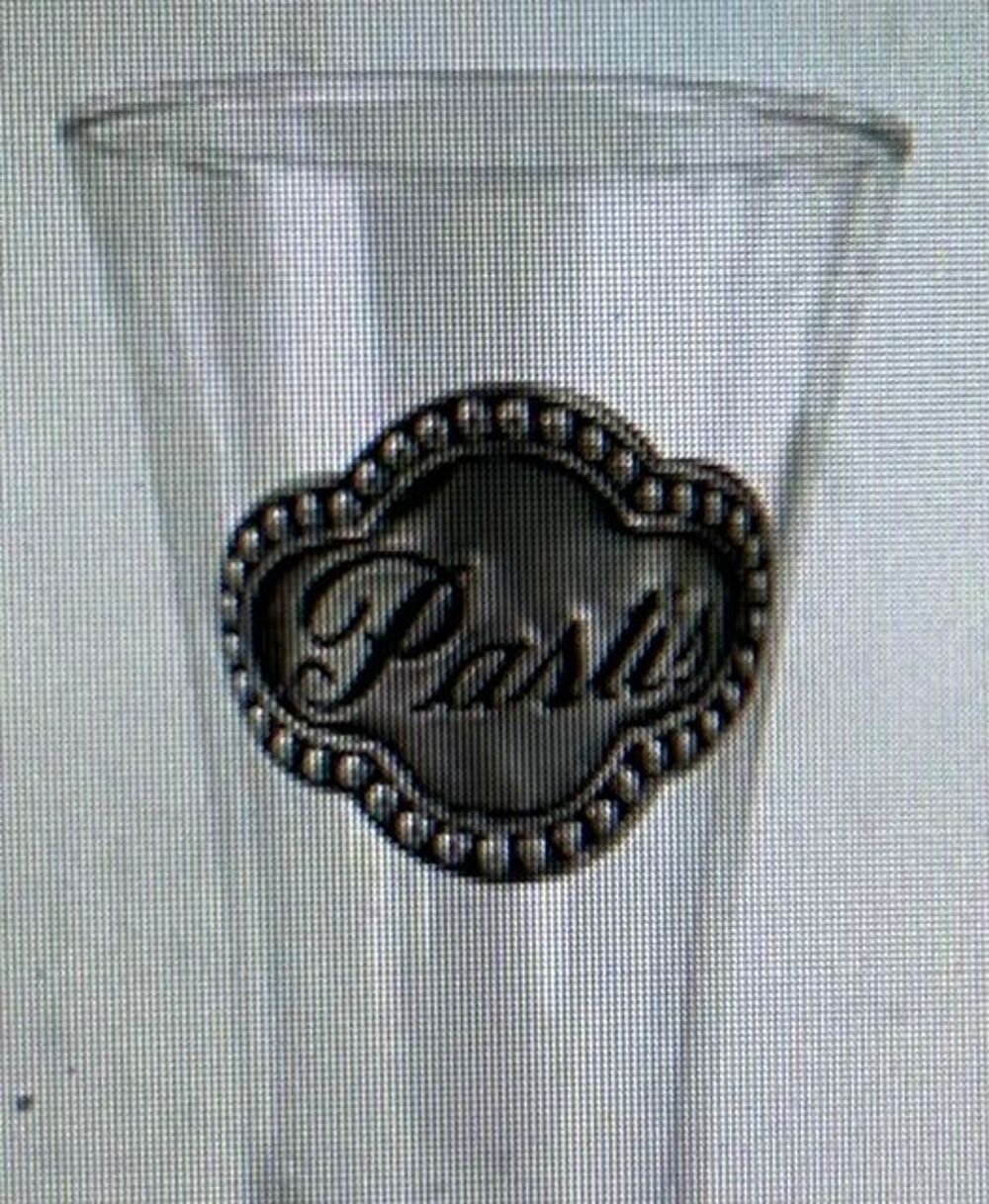6 VERRES " PASTIS '' logo &eacute;tain JEAN de ZAN 
Décoration