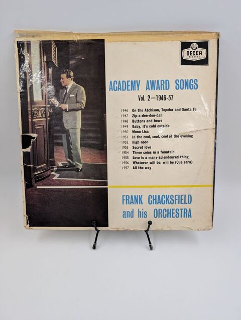 Vinyle 33 tours Academy Award Songs Vol. 2 : Frank... 5 Vulbens (74)