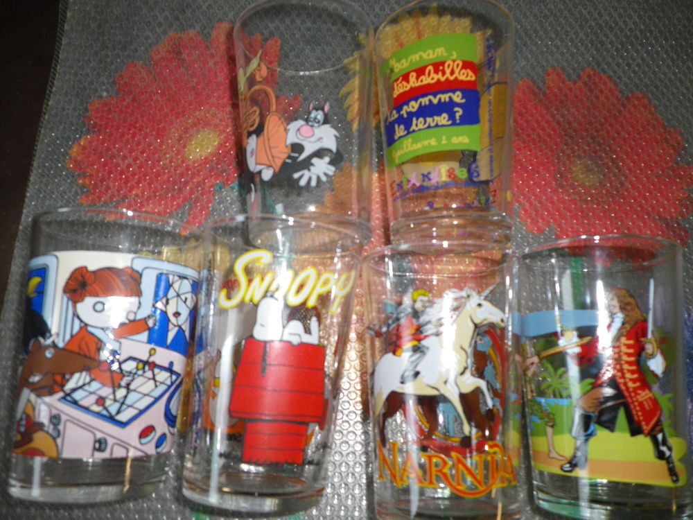 6 verres enfants Cuisine