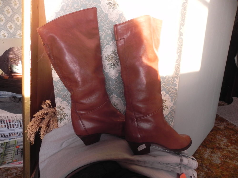 bottes cuir Chaussures