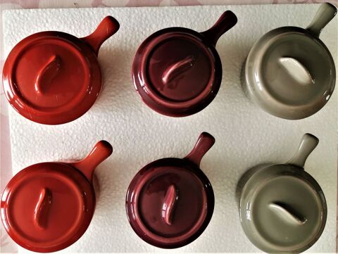 Mini cocottes en cramique ( 6 ) 10 Challans (85)