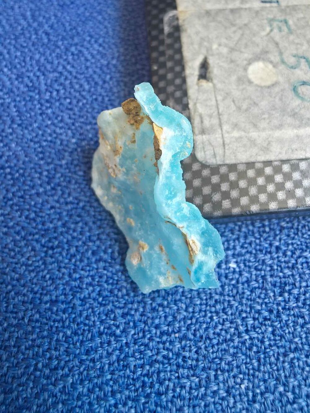 Superbe H&eacute;mimorphite Bleue Turquoise(Katanga)-6g 
