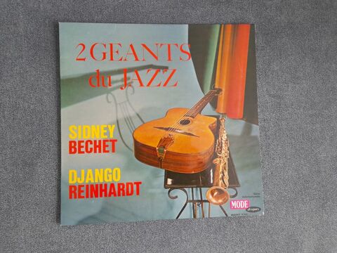 SIDNEY BECHET et DJANGO REINHARDT vinyle 33T Éragny (95)