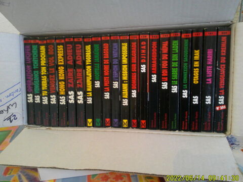 un lot de ( 84 ) Livres .    S.A.S   100 Nontron (24)