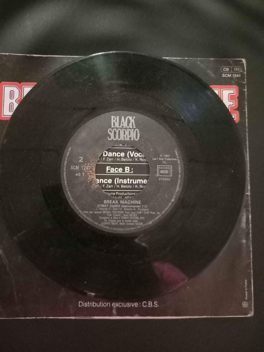 45 Tours, Break machine, street dance CD et vinyles