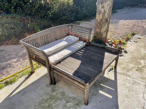 Banc + table basse BOIS 80 Marseille 13 (13)