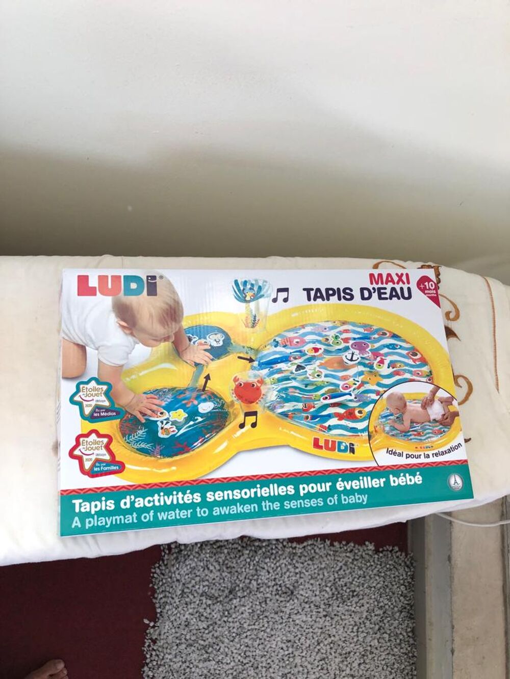 Tapis d eau Puériculture