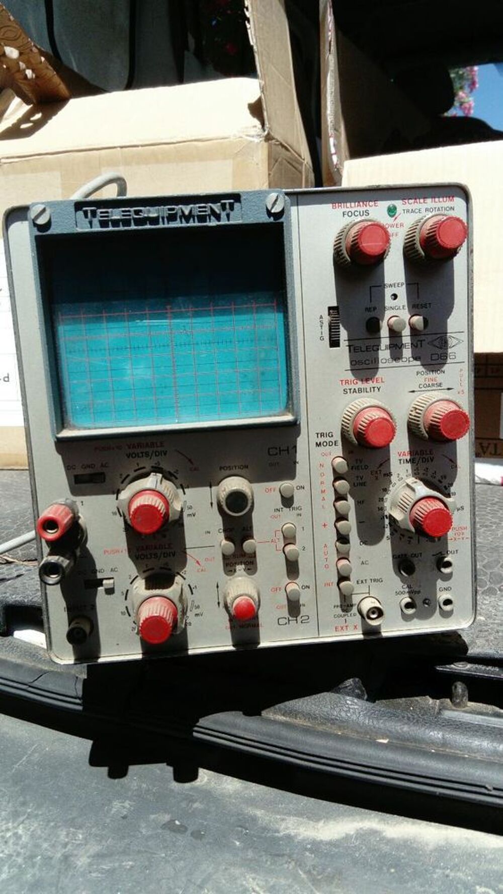 Oscilloscope professionnel Audio et hifi