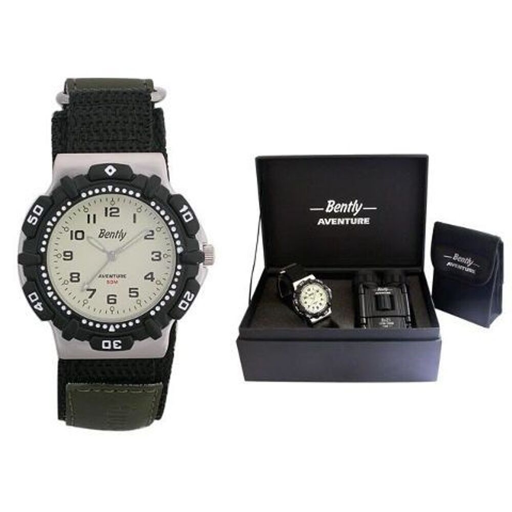 Benthy Coffret comprenant une montre et une paire Bijoux et montres