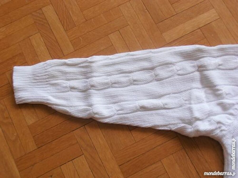 Pull blanc Camaieu (49) Vêtements
