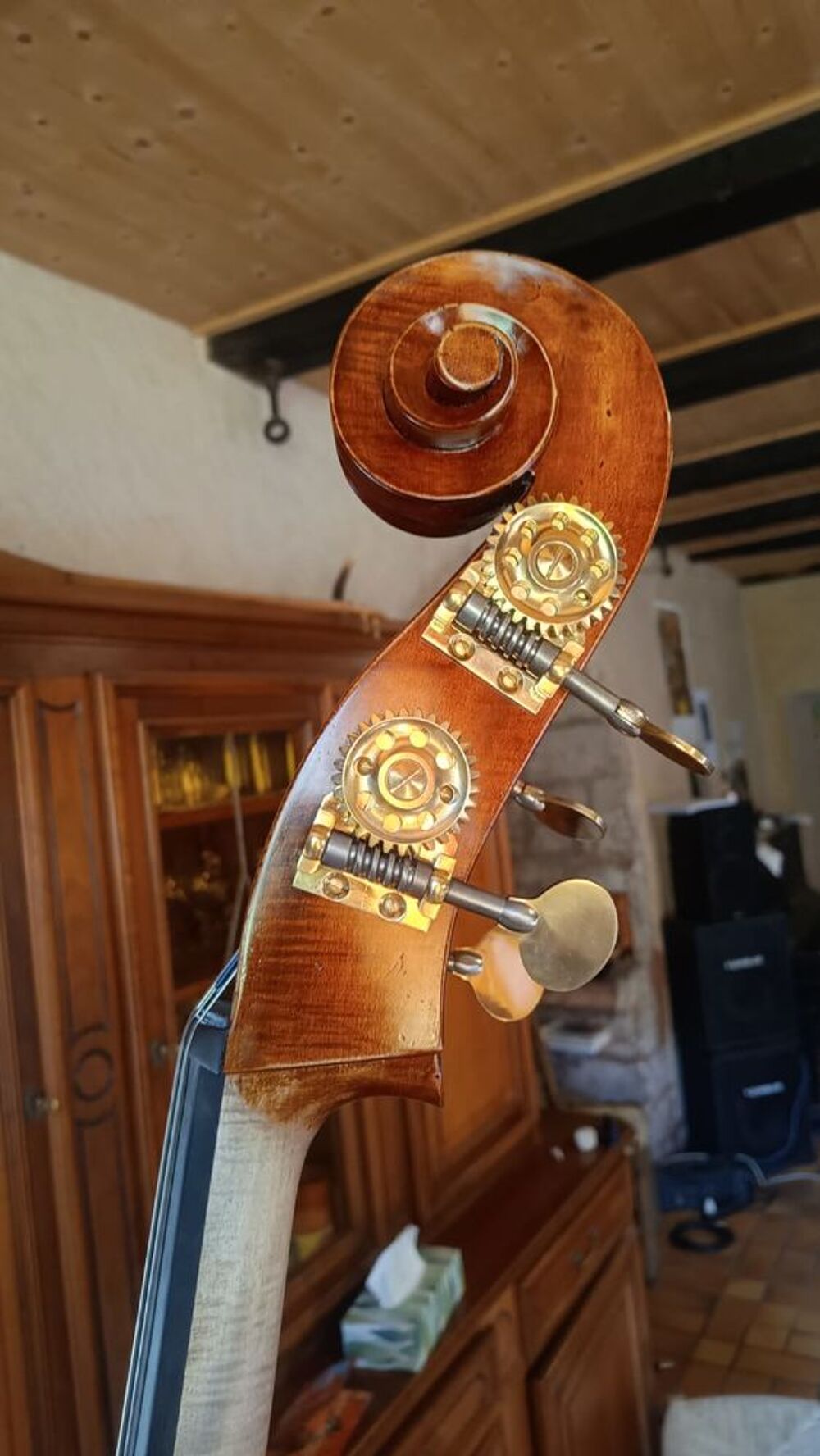  Contrebasse Rafael Rupa (2025) Luthier de Reghin Instruments de musique