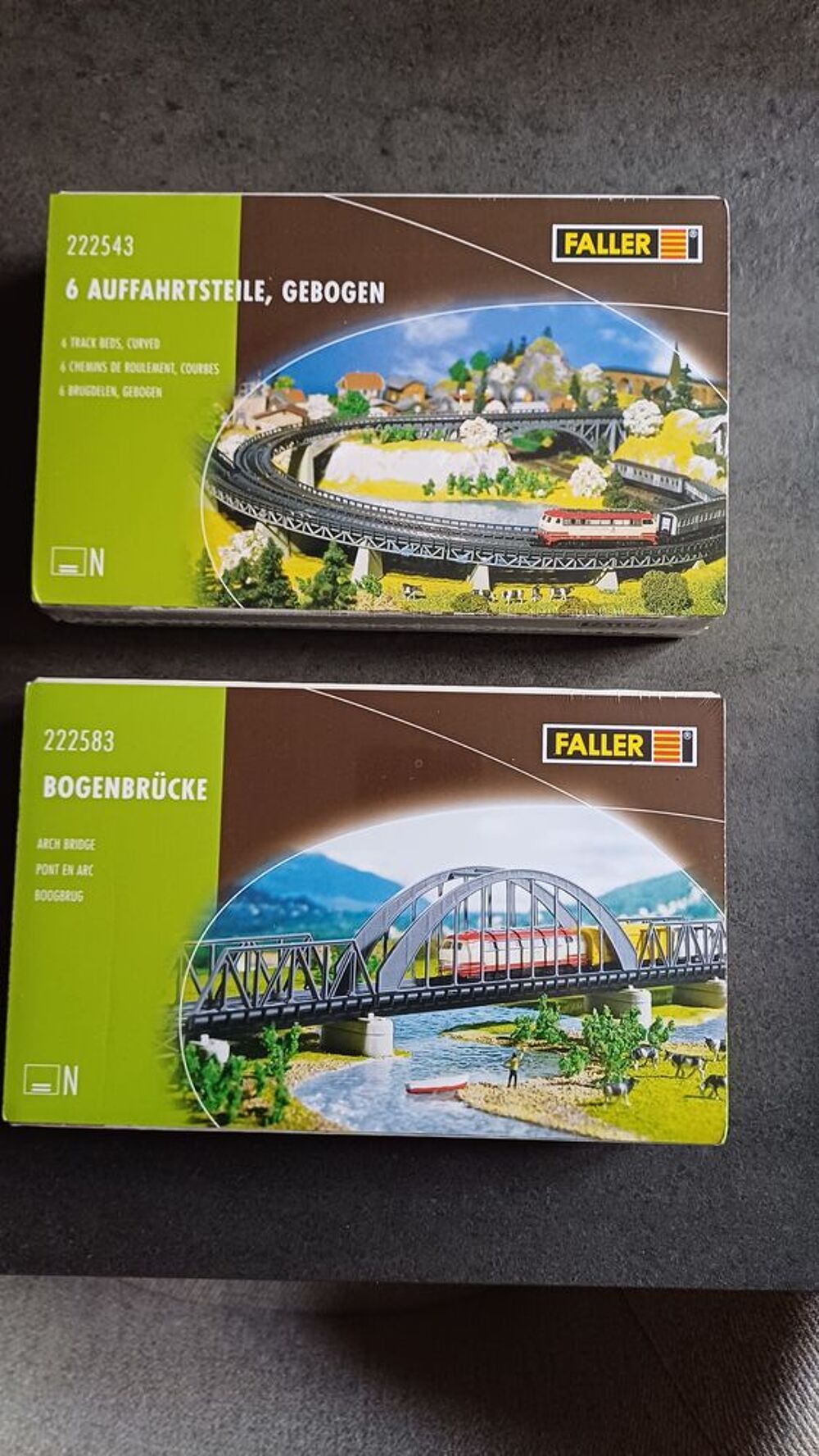 Lot maquettes Faller Mod&eacute;lisme ferroviaire Echelle N 
