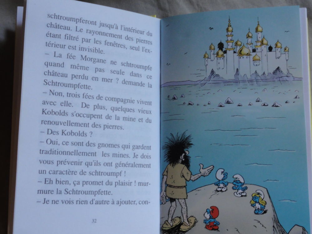 Les Schtroumpfs Le Ch&acirc;teau De La F&eacute;e Morgane - Alain Jost Livres et BD