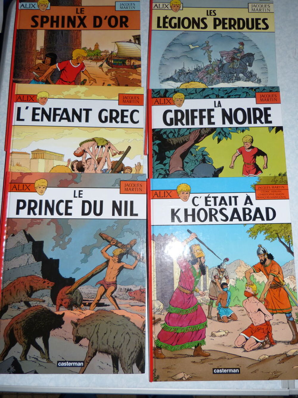BD - ALIX - a choisir - LISEZ TOUT LE TEXTE Livres et BD