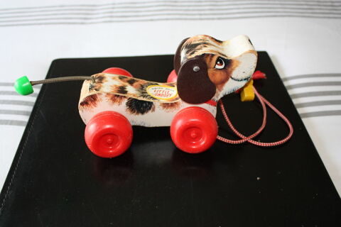 ChienAncien A Tirer EnBois LITTLE SNOOPY/FISHER PRICE Réf693 30 Dammartin-en-Goële (77)