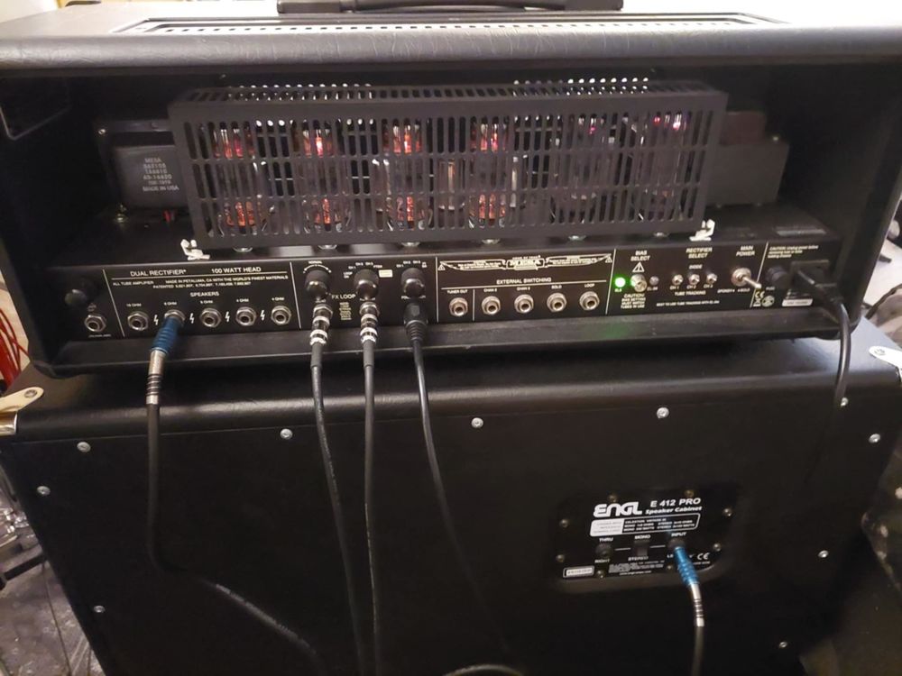 T&ecirc;te d'Amplificateur Mesaboogie Dual Rectifier 100W Instruments de musique