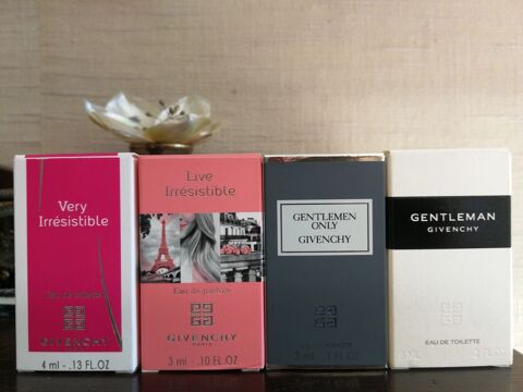 Lot 4 miniatures de parfum rcentes  28 Digne-les-Bains (04)