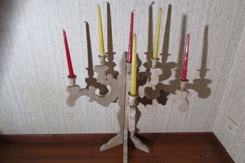 Chandelier en bois, tr�s festif et unique .... 30 Paris 15 (75)