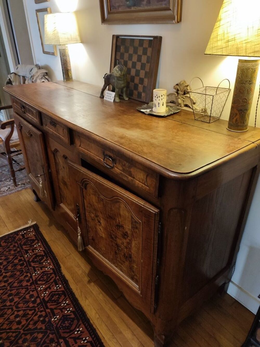 Buffet vaisselier XIX si&egrave;cle en ch&ecirc;ne massif Meubles
