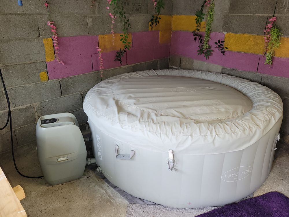 Spa gonflable Bestway Lay-Z-Spa Tahiti (Achat Juin 2025) ? 
Jardin