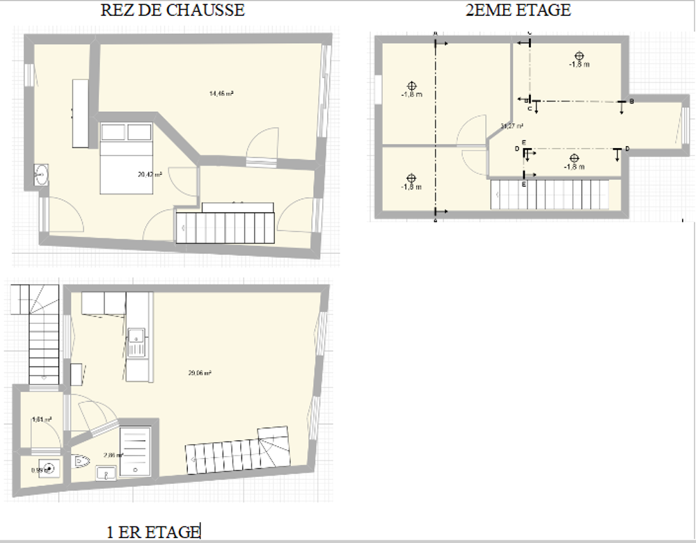 Vente Maison maison 3 chambres avec un garage , saint pasquier Nantes