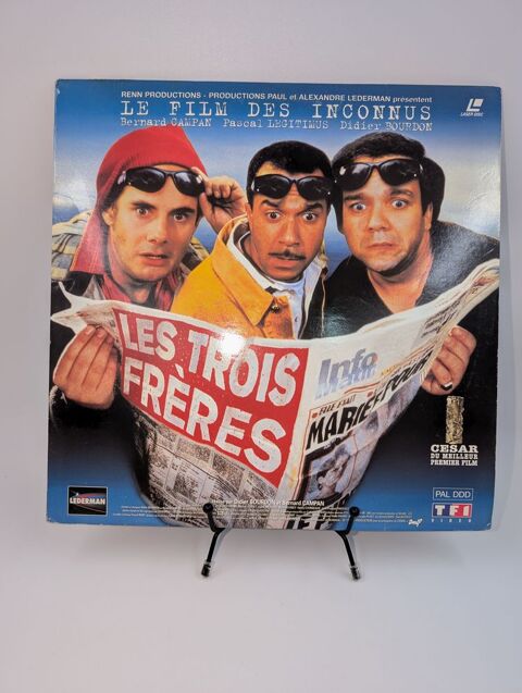 Film Laser Disc Les Trois Fr�res avec fourreau 7 Vulbens (74)