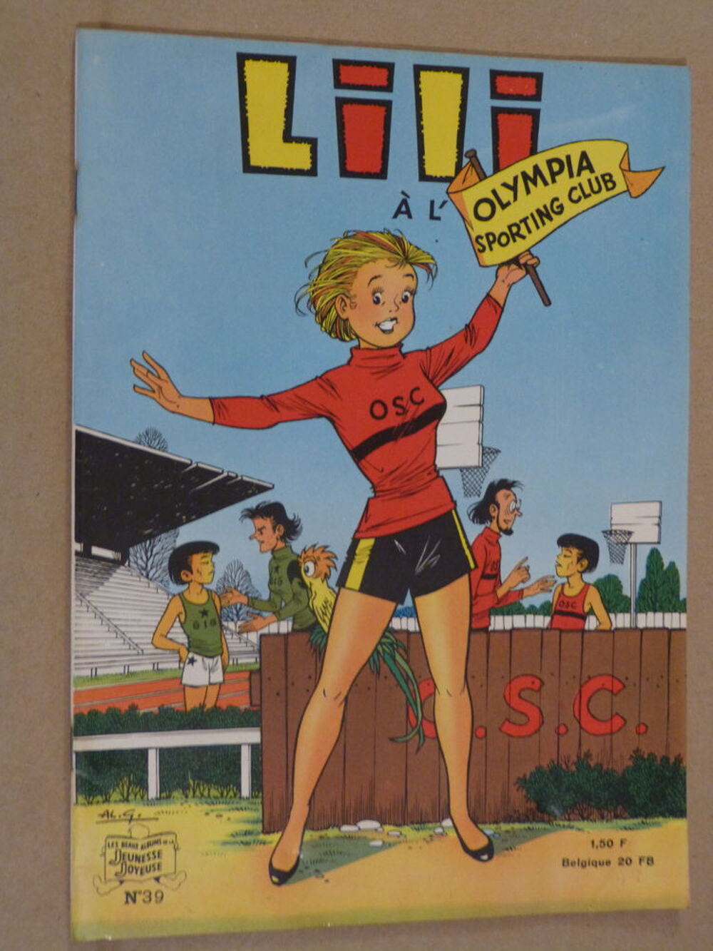 BD LILI N&deg; 39 A L OLYMPIA SPORTING CLUB Livres et BD