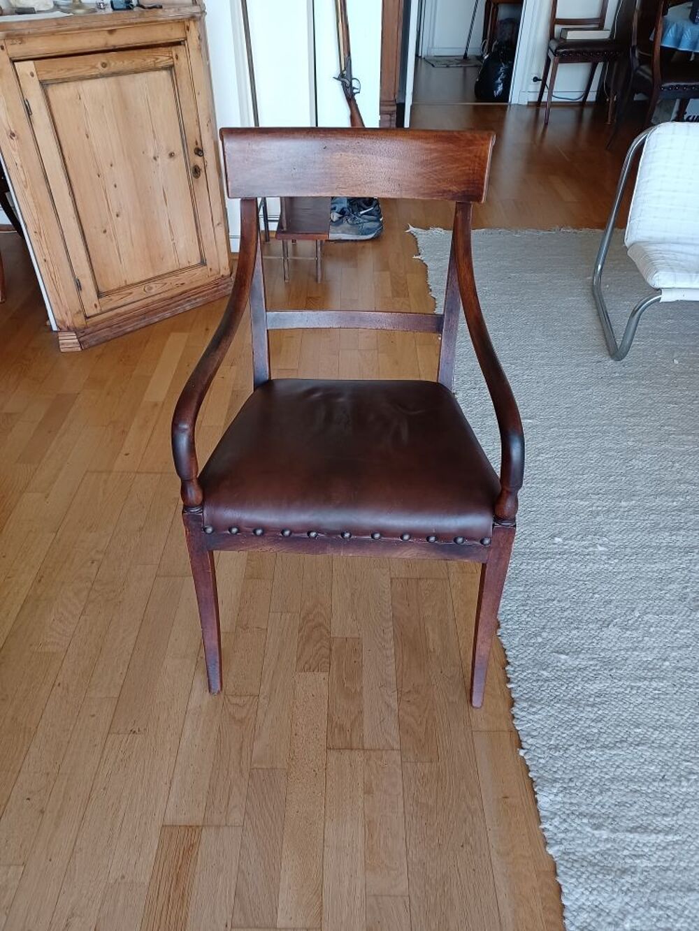 8 Chaises style directoire d&eacute;but 20ieme si&egrave;cle Meubles