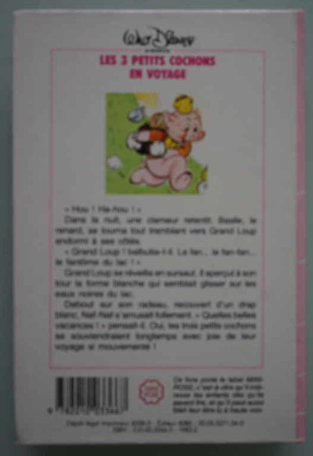 bibliotheque rose - les 3 petits cochons en voyage - 1976 Livres et BD
