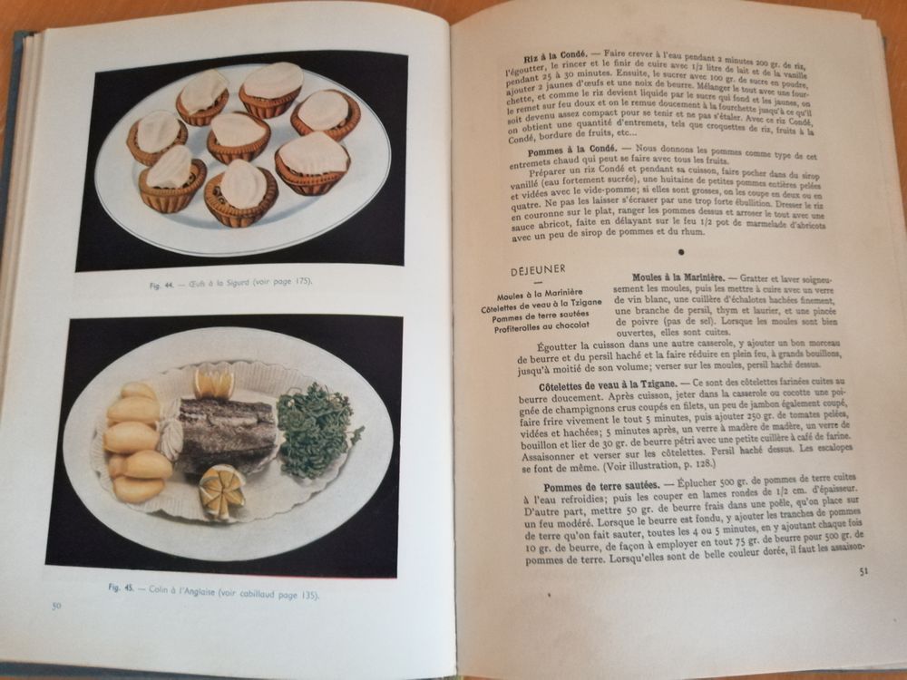 Livre de cuisine de 1949 ! Livres et BD