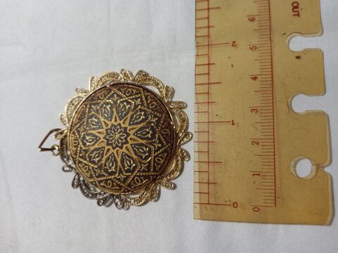 Tres beau pendentif art de Tolede 80 Alban (81)
