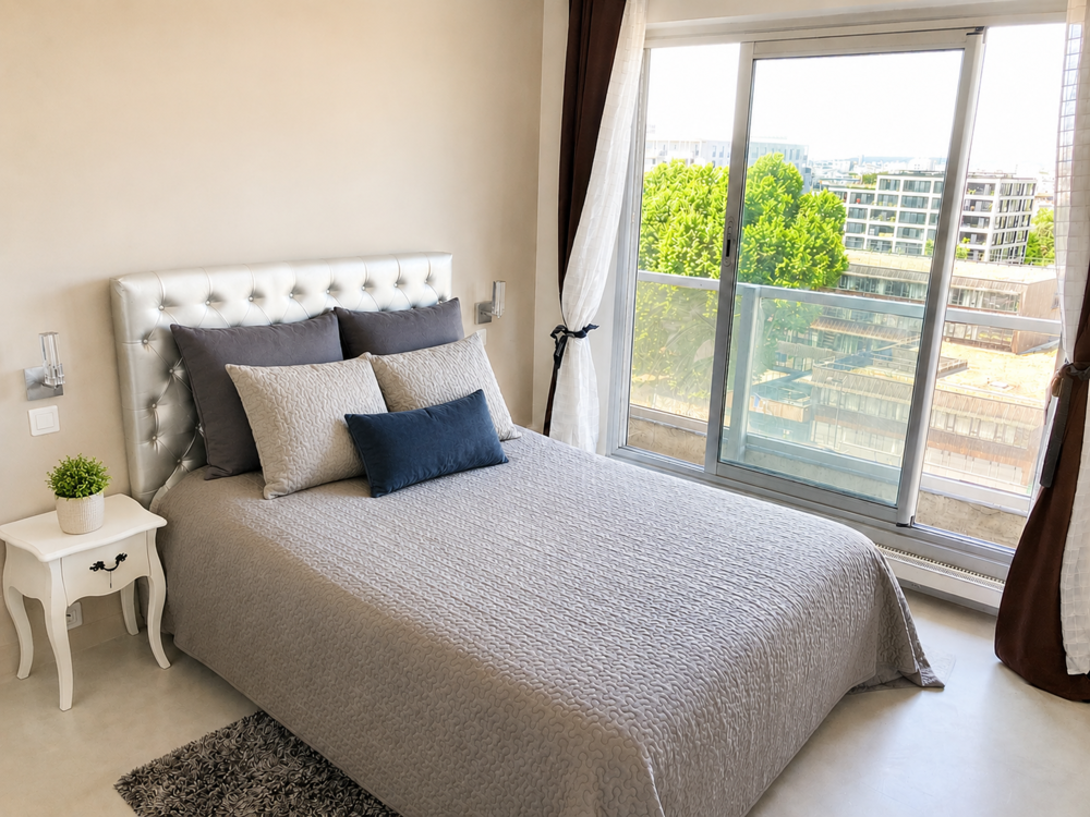 Vente Appartement PARIS 18 47 m²  8e et dernier étage  Deux balcons  Vue Montm Paris 18