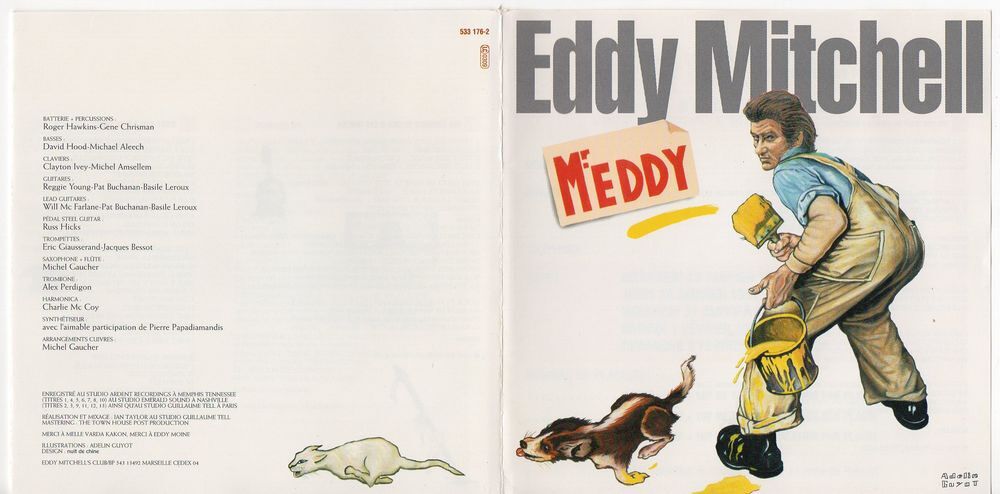 Eddy Mitchell - Mr. Eddy 1996 CD et vinyles