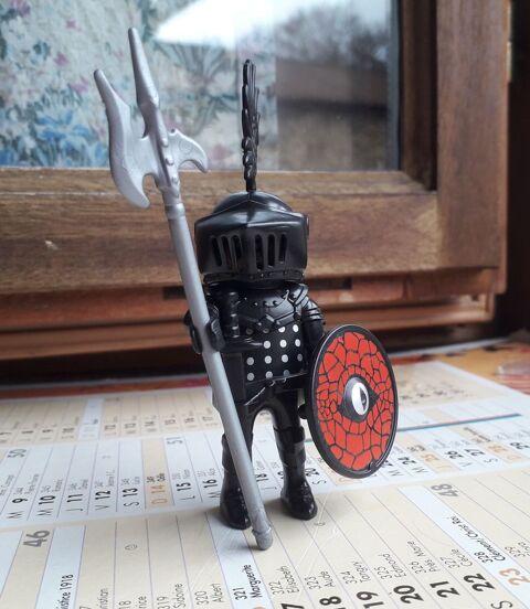 PLAYMOBIL le chevalier noir ( Altaya ) 8 Limoges (87)