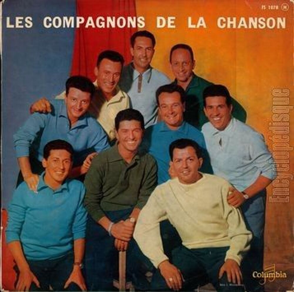 33 tours &quot;Les Compagnons de la Chanson&quot; 10 titres CD et vinyles