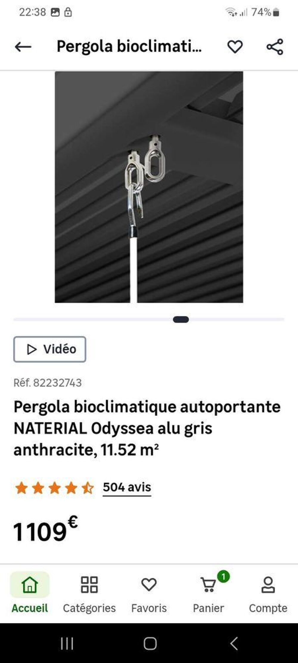 PERGOLA BIOCLIMATIQUE Jardin