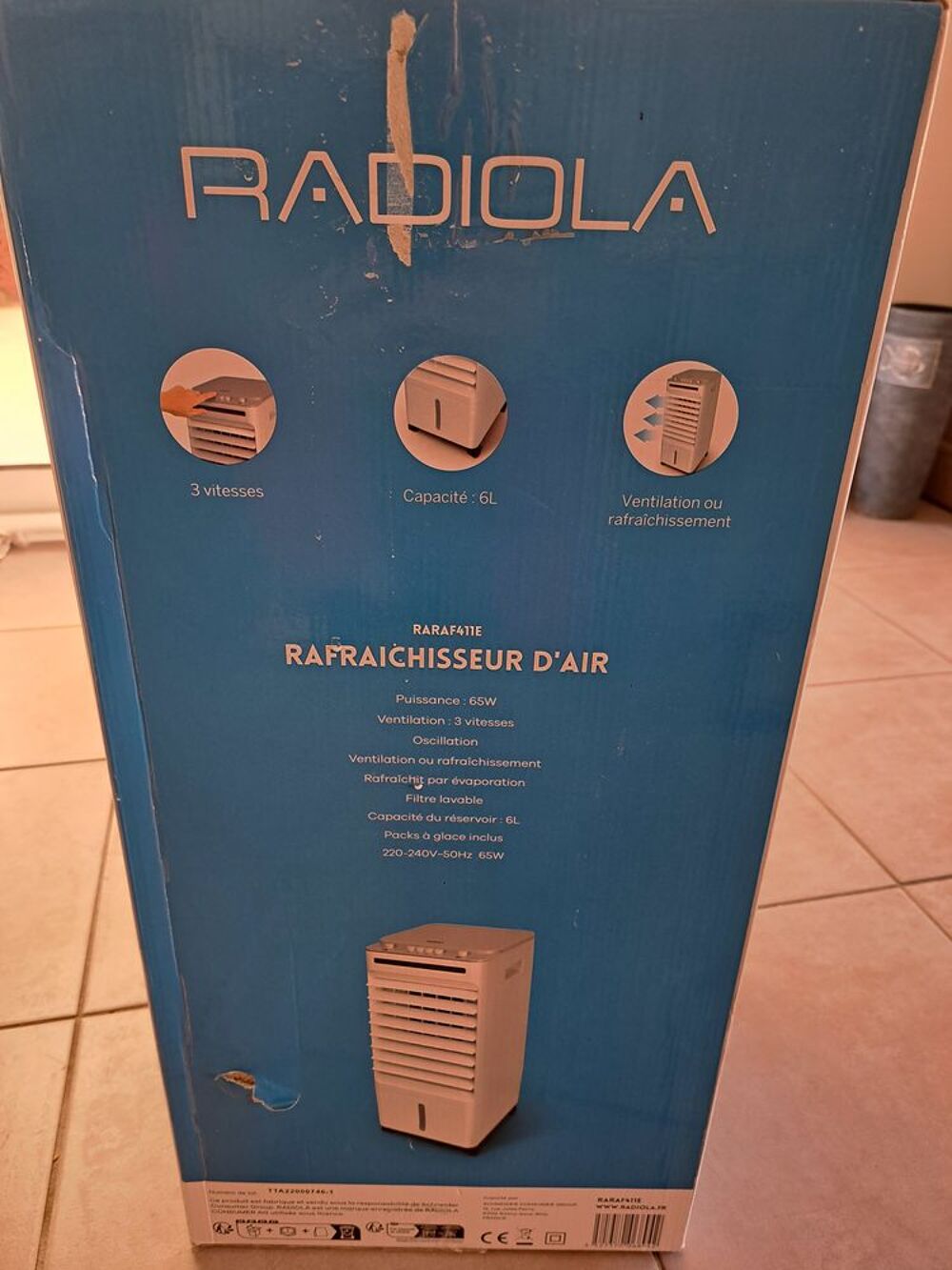 Rafraichisseur d'air de marque RADIOLA Electroménager