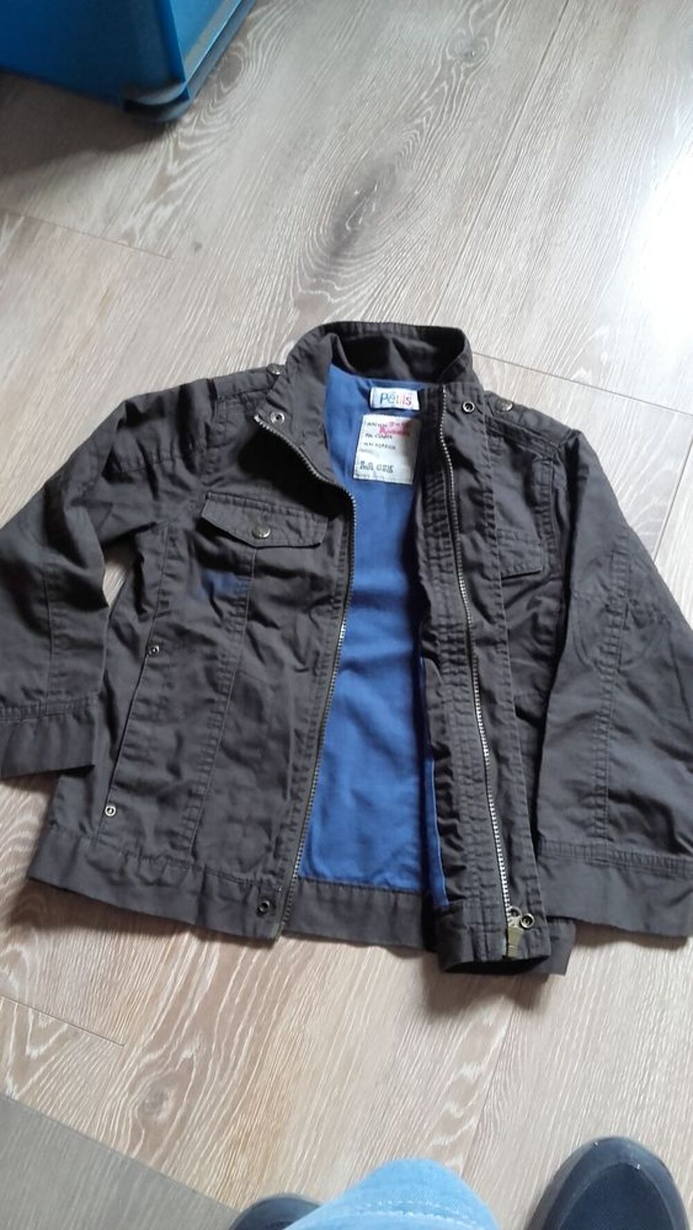 Veste gar&ccedil;on 6 ans coton TBE Vêtements enfants