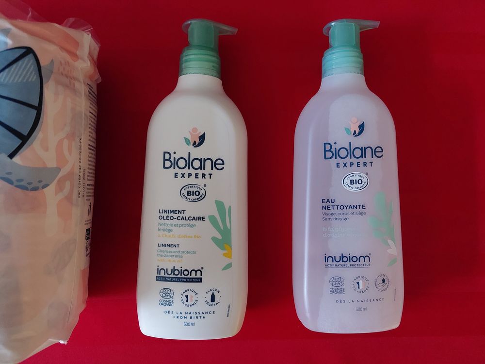 Lot Biolane Expert ? Couches Taille 2 + Eau Nettoyante Inubi Puériculture