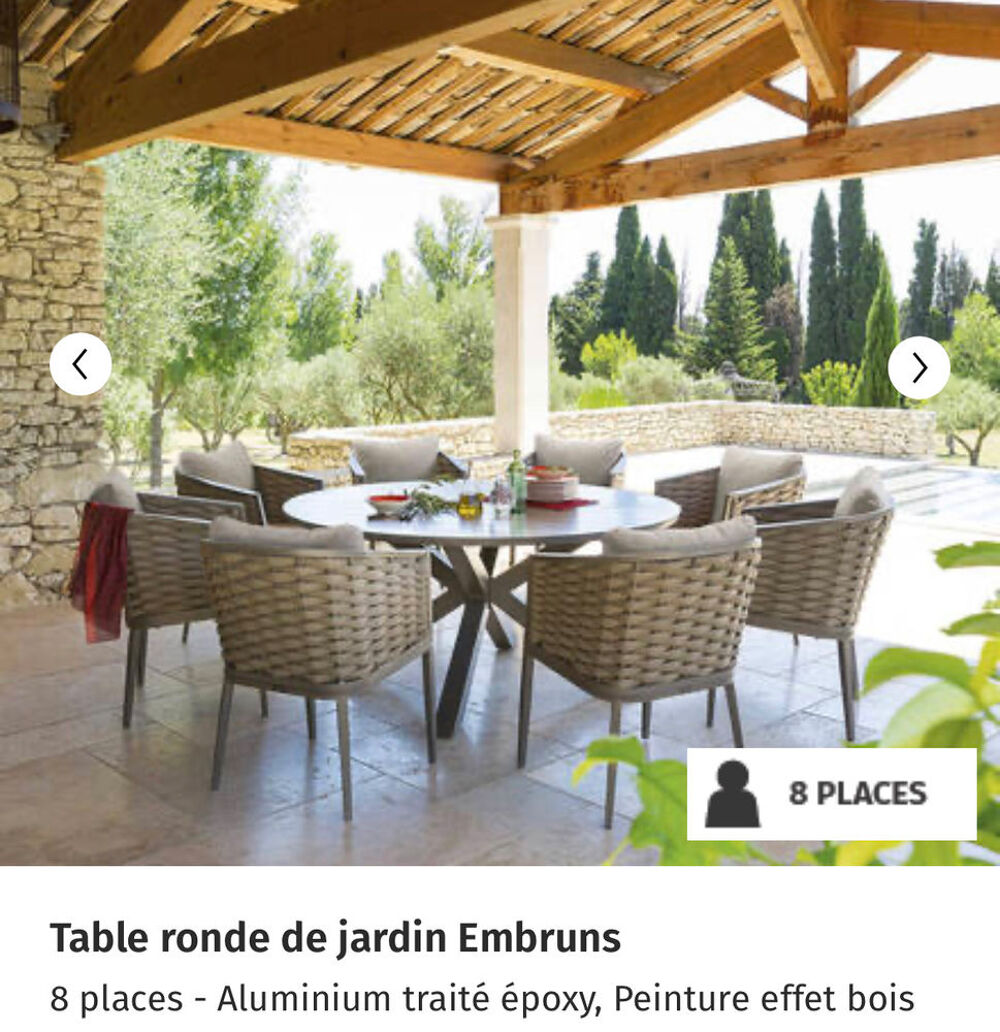 Table de jardin Hesperide Meubles