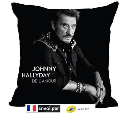 House de coussin Johnny Hallyday ?le taulier', 7 Audruicq (62)