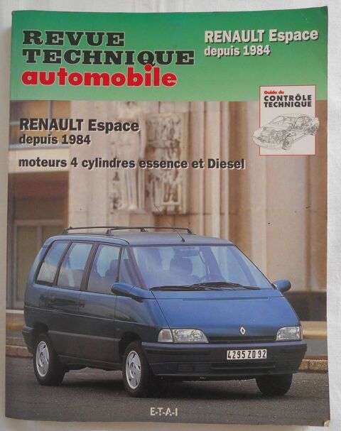 REVUE technique RENAULT ESPACE depuis 1984, de 2001. 0 Le Havre (76)