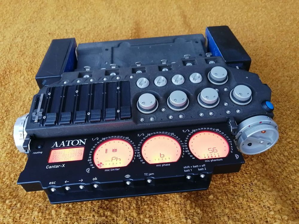 Aaton Cantar-X Audio et hifi